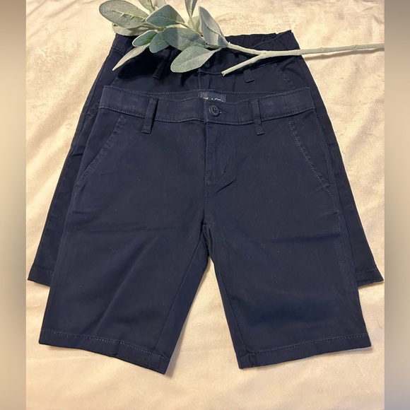 The Children's Place Other - The Children's Place Girls Uniform Stretch Chino Shorts - Lot of 2